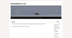 Desktop Screenshot of cheyneyrock.co.uk